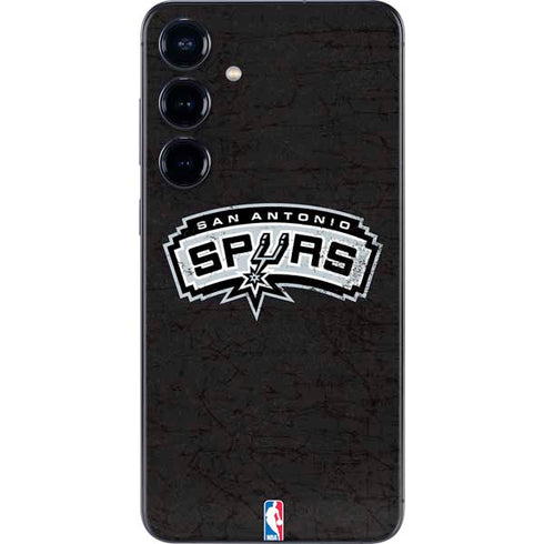 NBA San Antonio Spurs Distressed Galaxy S25 Skin
